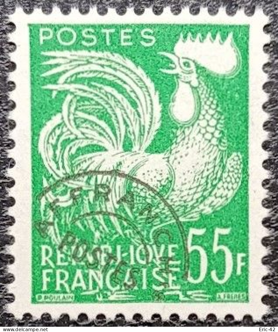 FRANCE Y&T PREO N°118**. Type Coq Gaulois. Neuf** MNH - 1953-1960