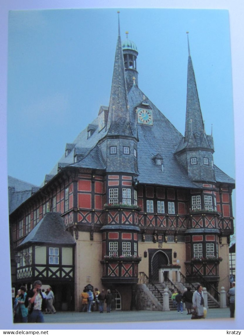 ALLEMAGNE - SAXE-ANHALT - WERNIGERODE - Rathaus - Wernigerode