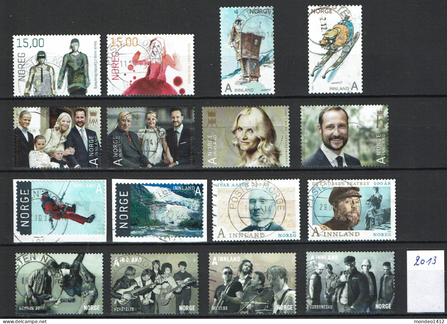 Norway 2013 - Lot Diff. Used, Versch. Gestempelt - Used Stamps