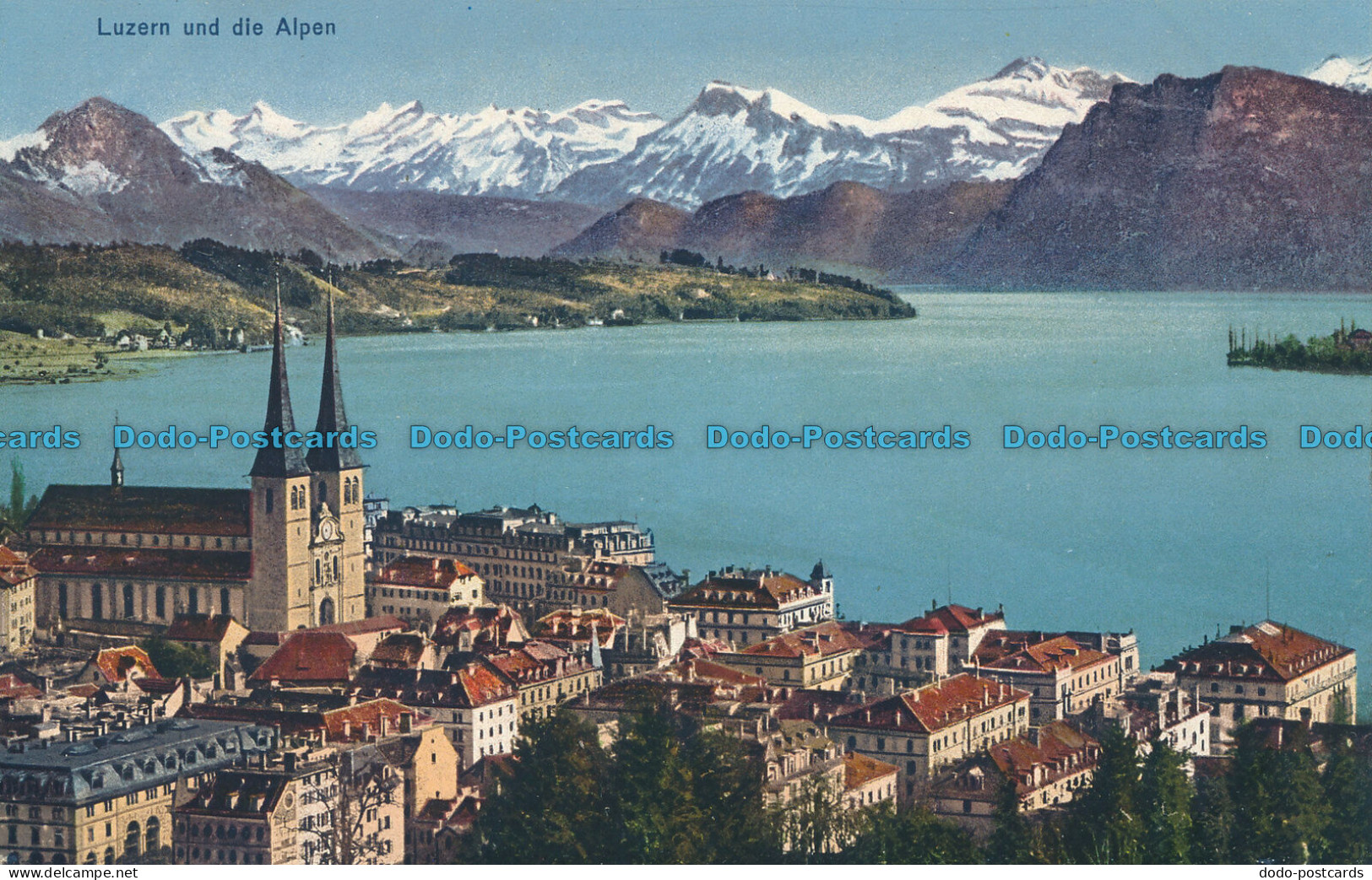R008725 Luzern Und Die Alpen. Globetrotter - Monde