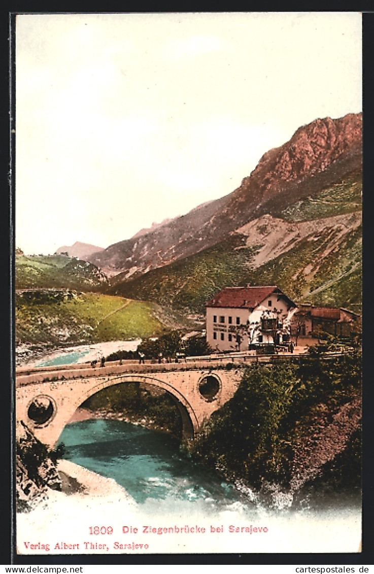 AK Sarajewo, Die Ziegenbrücke  - Bosnie-Herzegovine