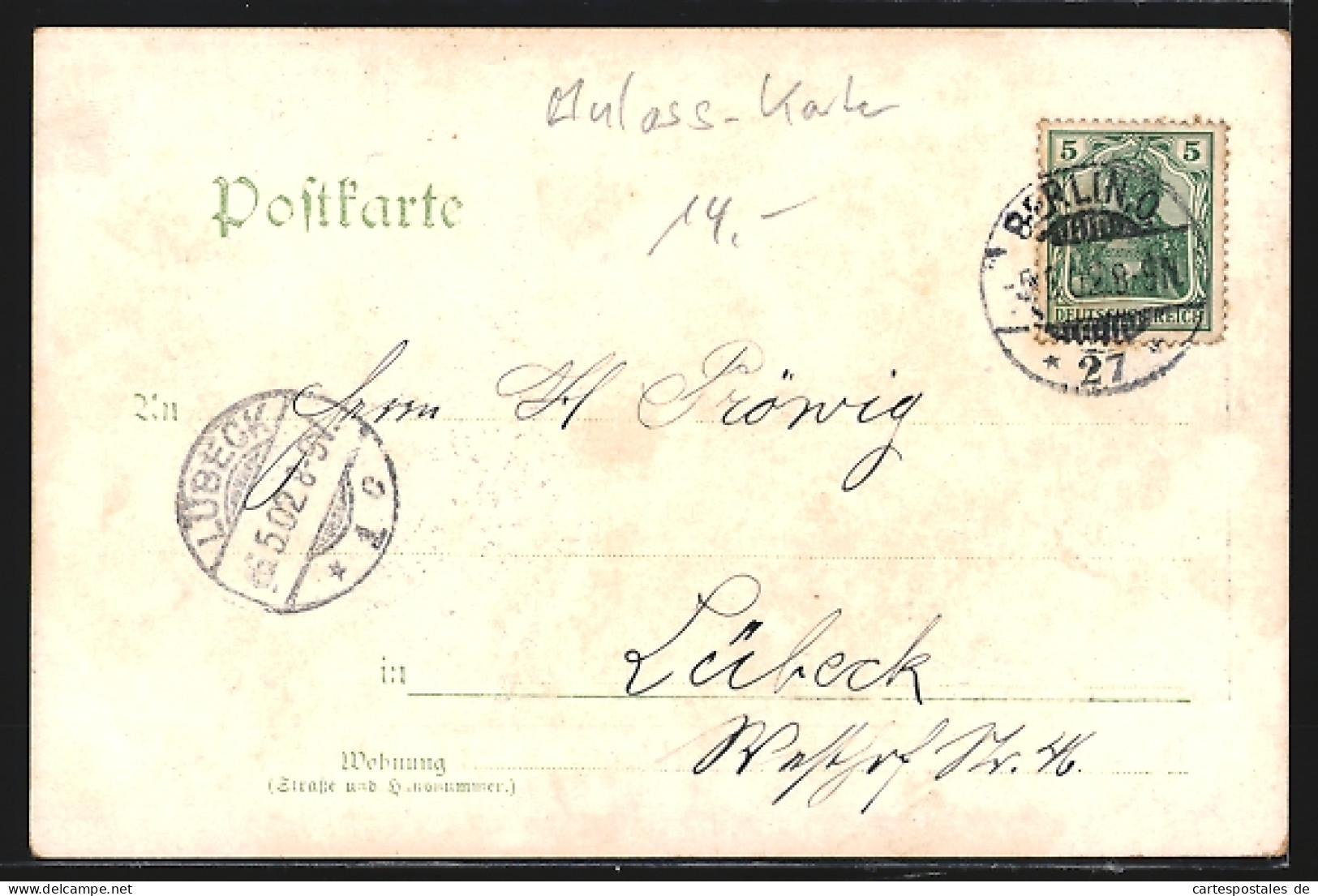 AK Berlin-Kreuzberg, Hochwasser 14.4.1902, Überschwemmung In Der Yorkstrasse, Beförderung über Den Strassendamm  - Floods