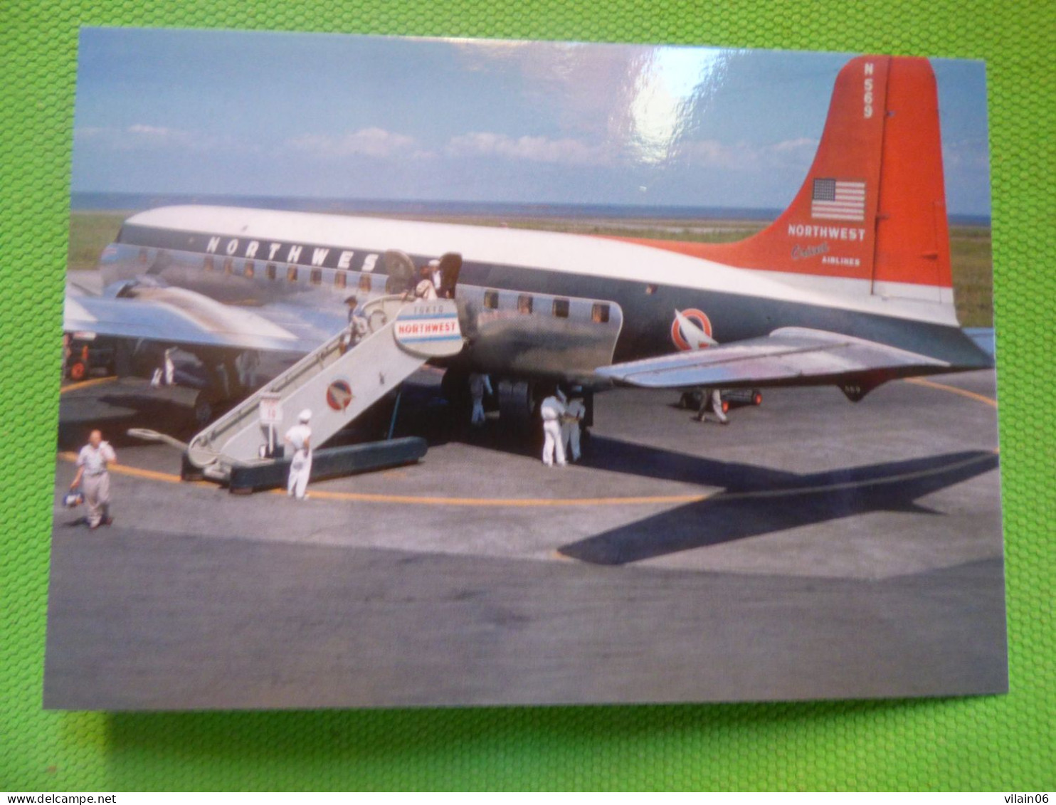 NORTHWEST ORIENT AIRLINES    DC 6B  N569 - 1946-....: Ere Moderne