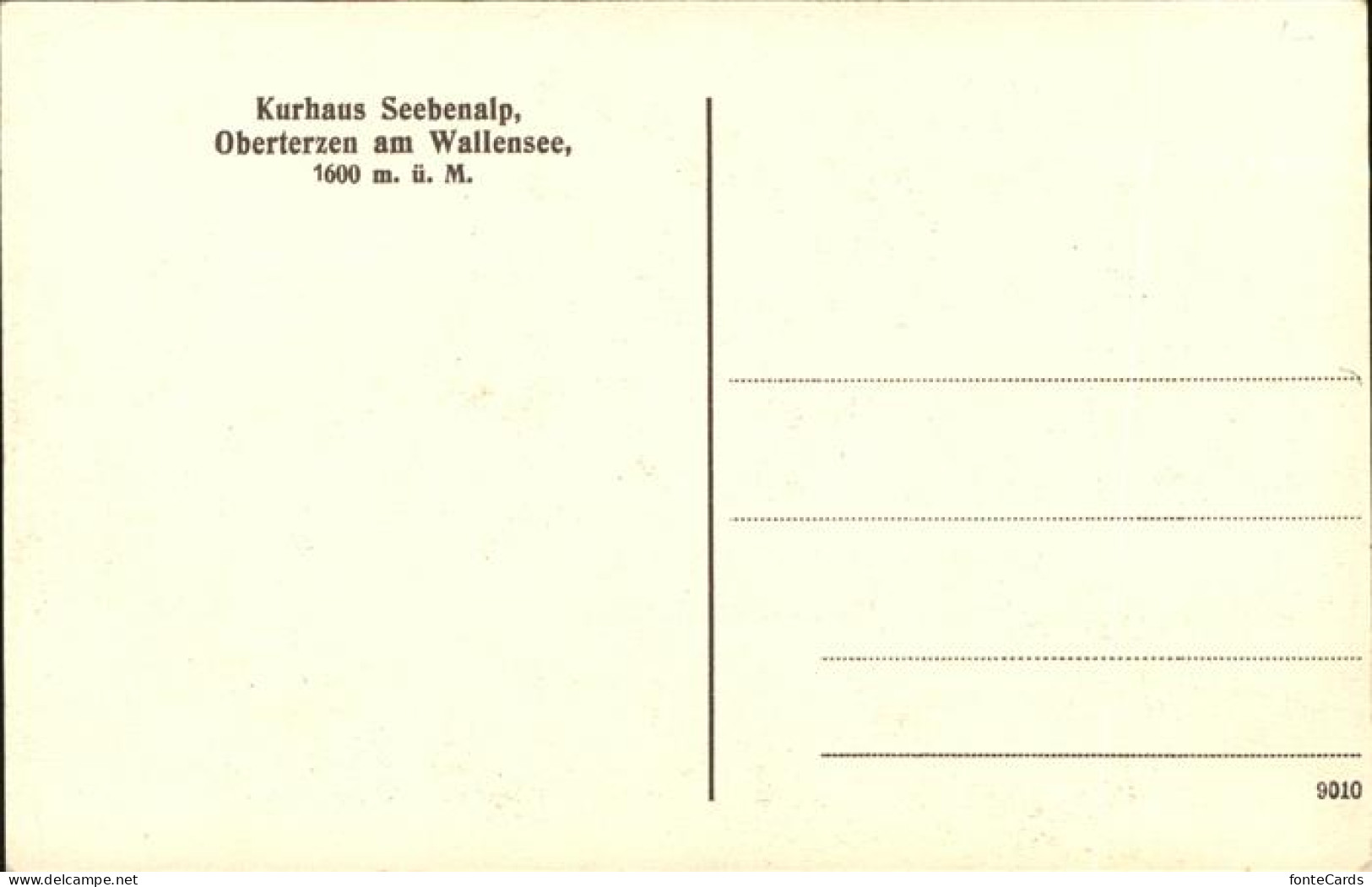 11075227 Oberterzen Wallensee
Kurhaus Seebenalp - Otros & Sin Clasificación