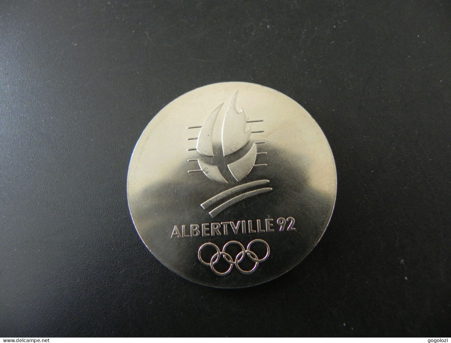 Medaille France - Jeux Olympiques Albertville 1992 - Sonstige & Ohne Zuordnung