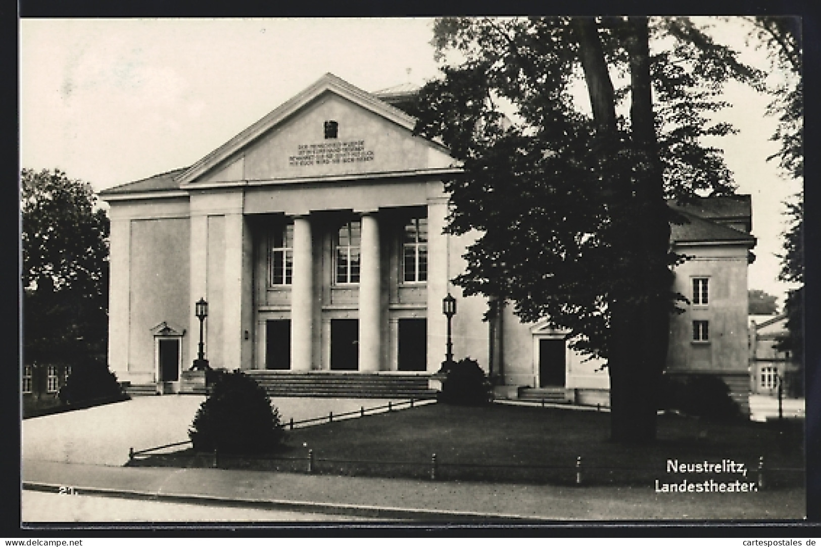 AK Neustrelitz, Partie Am Landestheater  - Theatre