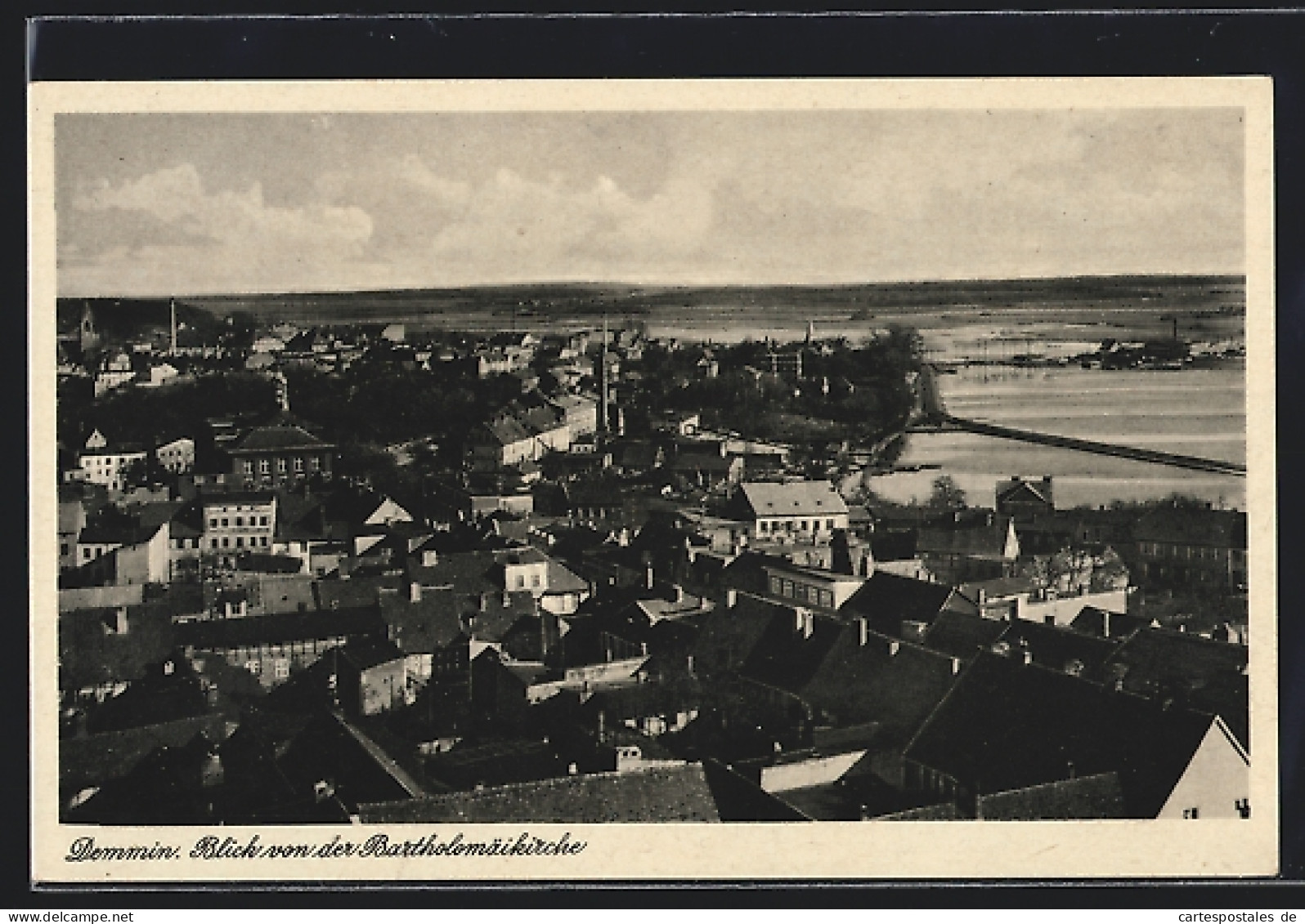 AK Demmin, Blick Von Der Bartholomäikirche  - Demmin