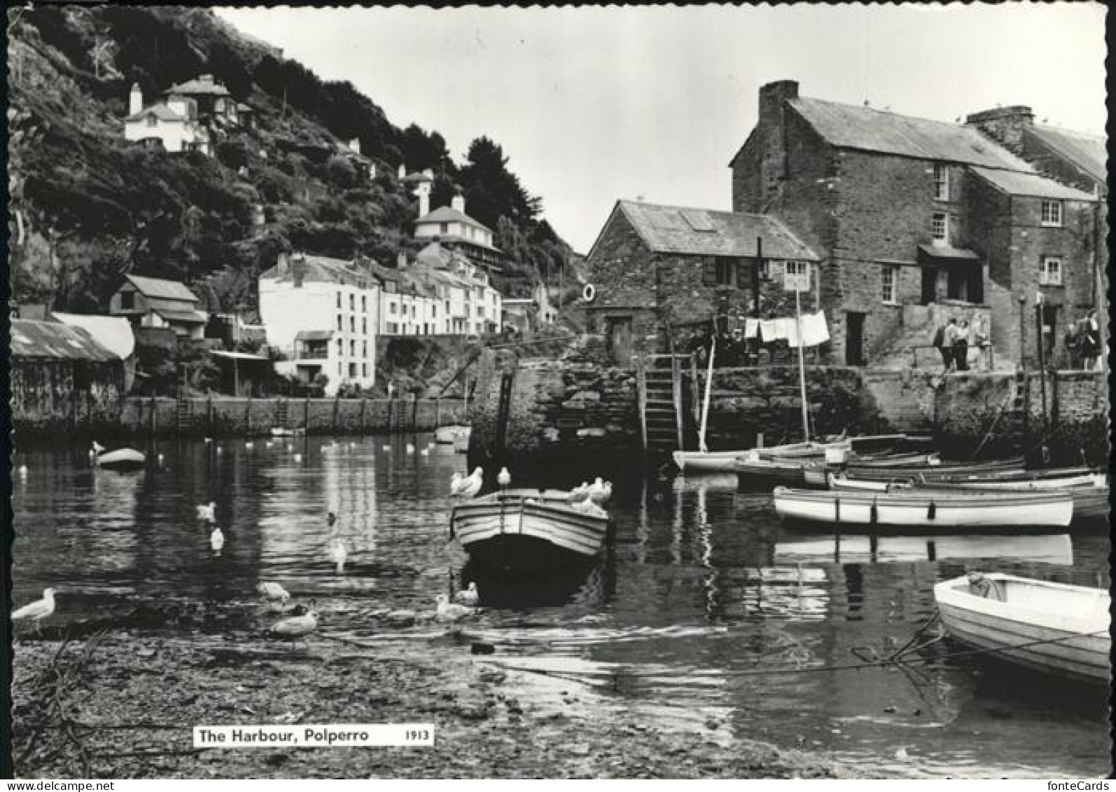 11071603 Polperro Cornwall Harbour  - Other & Unclassified