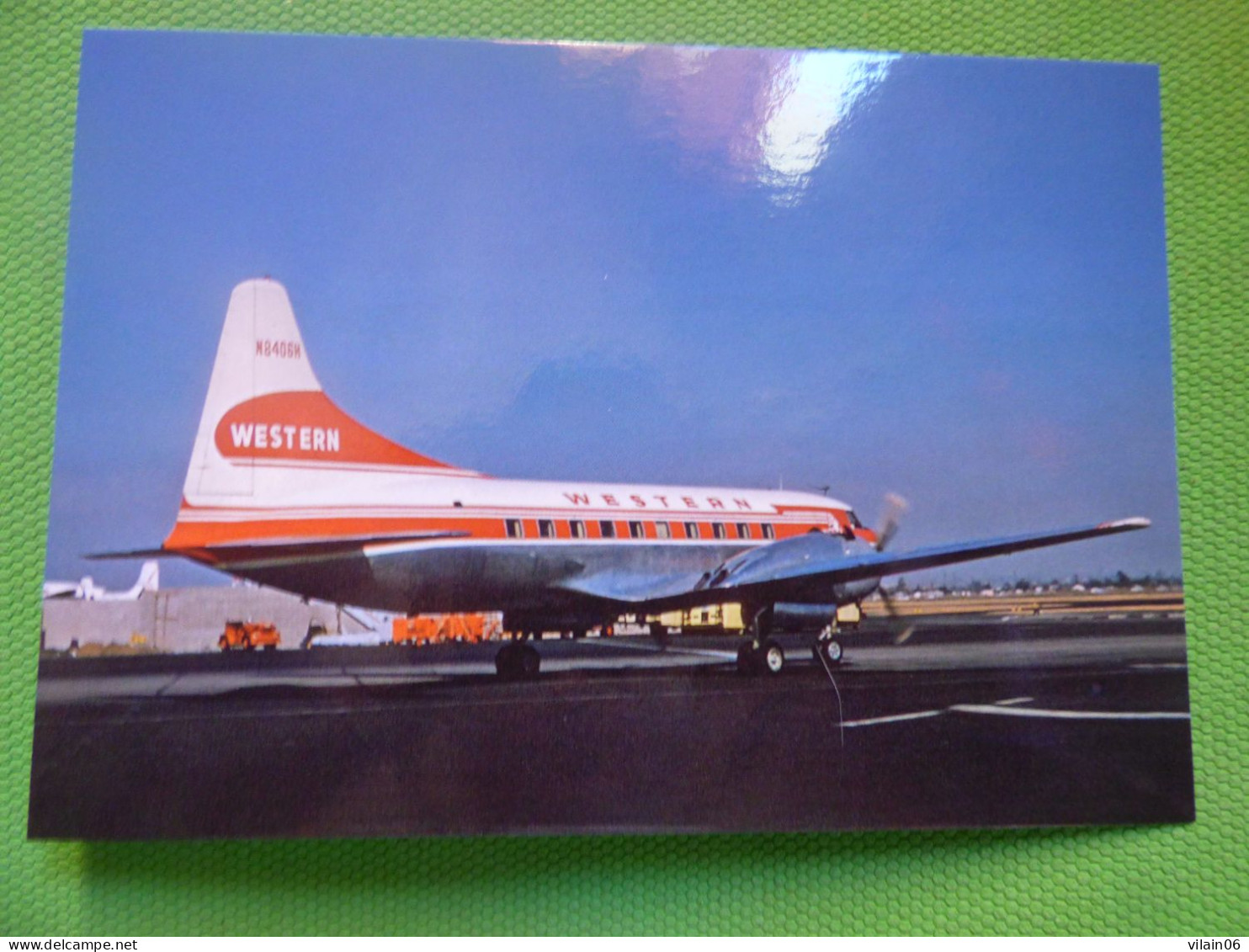 WESTERN AIRLINES   CONVAIR 240   N8406H - 1946-....: Era Moderna