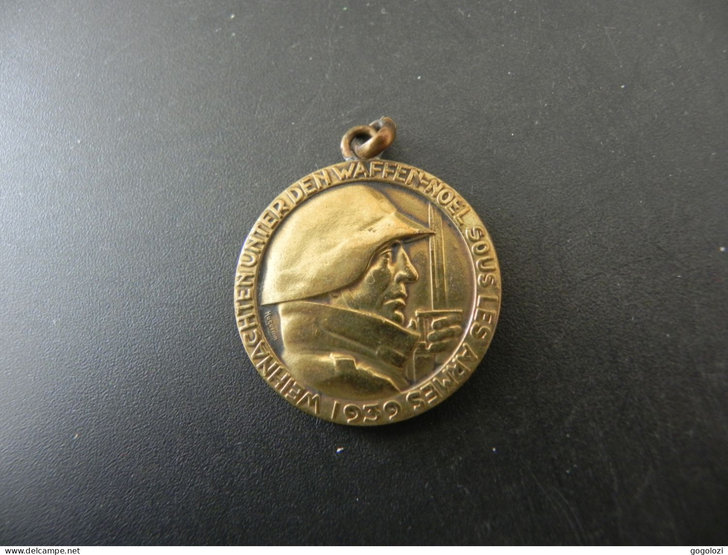 Medaille Schweiz Suisse Svizzera Switzerland - 2. World War - Soldaten Weihnacht 1939 - Füs. KP. III/102 - Sonstige & Ohne Zuordnung