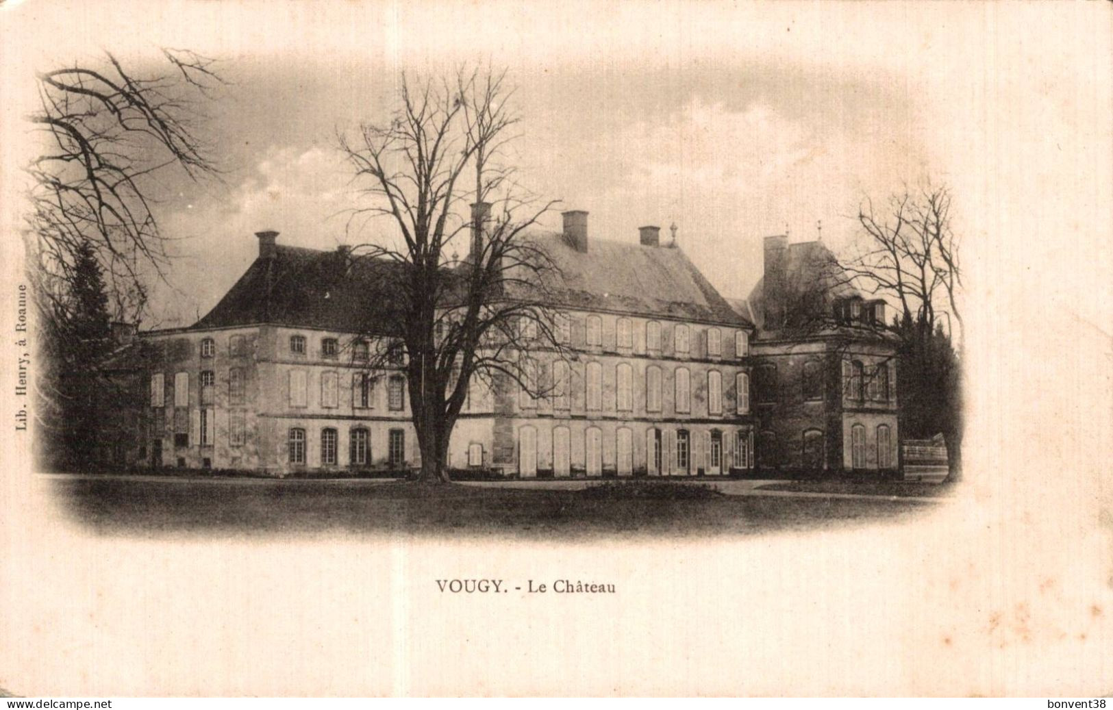 K1905 - VOUGY - D42 - Le Château - Autres & Non Classés