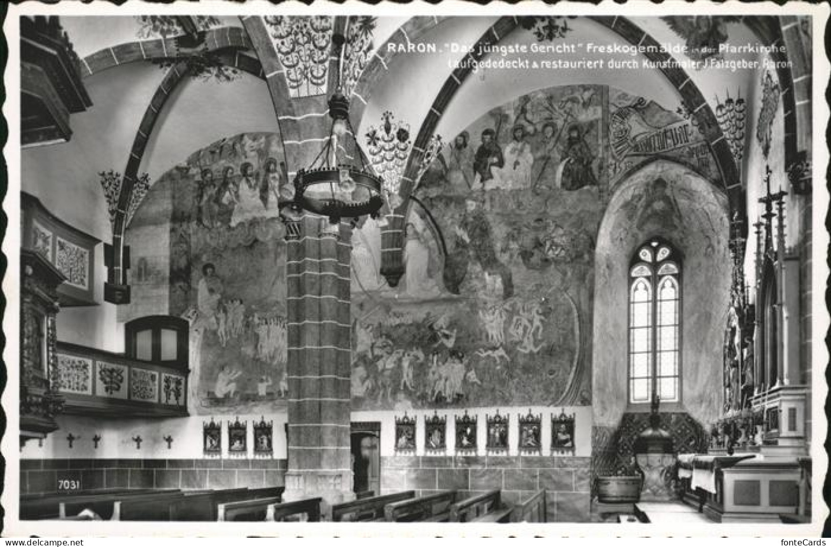 11070202 Raron_VS Freskogemaelde
Pfarrkirche - Andere & Zonder Classificatie