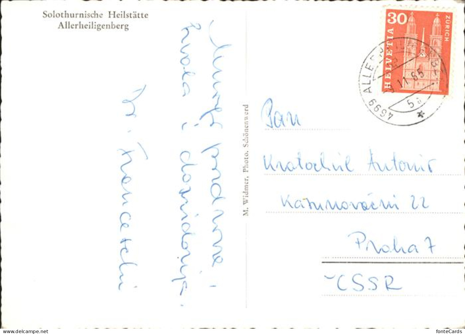 11069382 Allerheiligenberg Heilstaette - Other & Unclassified