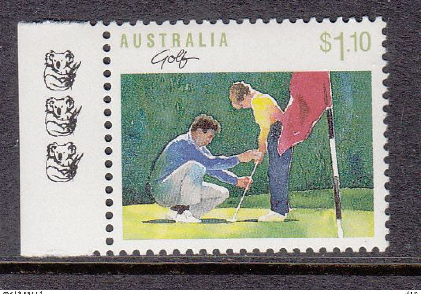 Australia MNH Michel Nr 1145 From 1989 Reprint 3 Koala - Mint Stamps