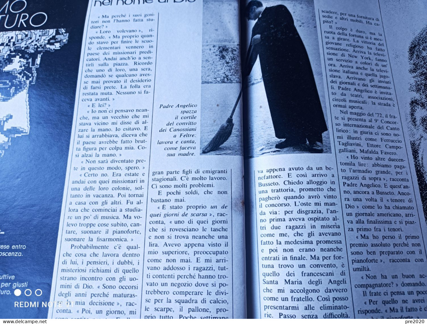 EPOCA 1973 FELTRE PIERO CHIARA MARIA CARTA - Autres & Non Classés