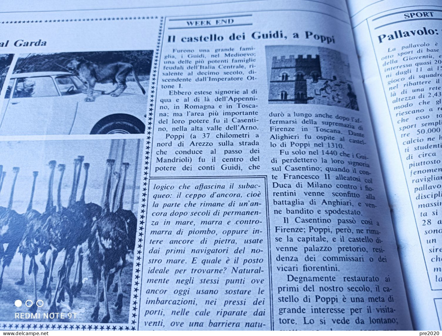 EPOCA 1973 GELA ASOLO MOLENTARGIUS POPPI - Autres & Non Classés