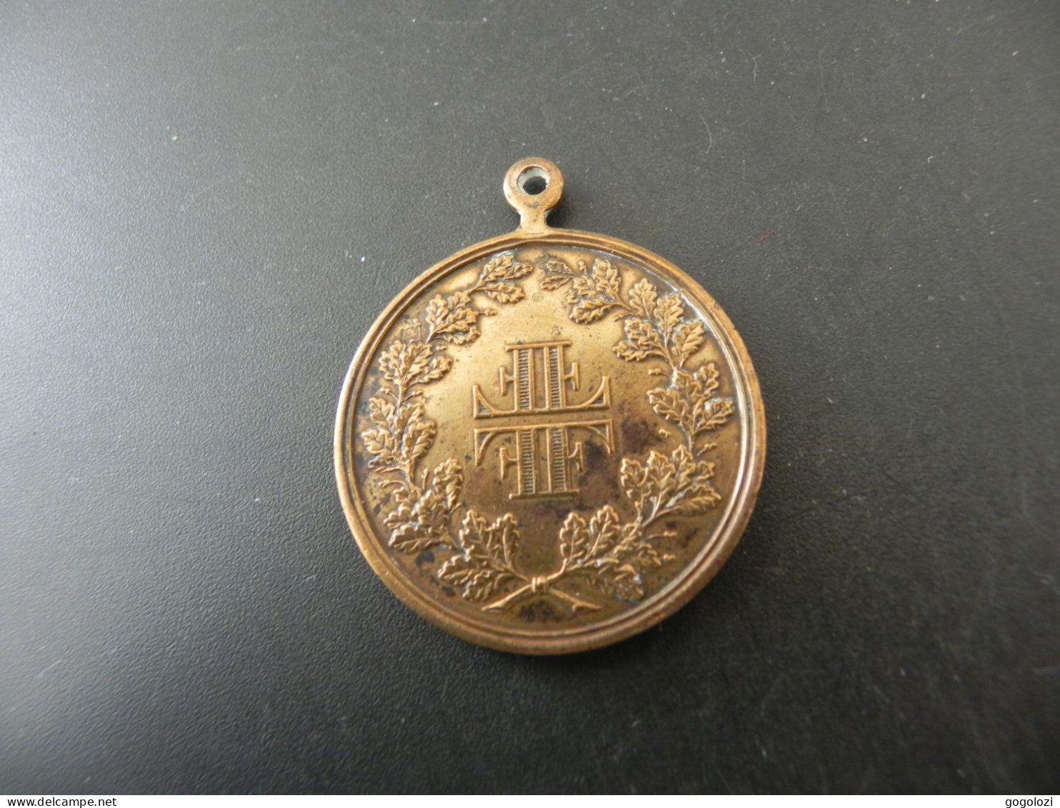 Old Medaille Medal - Deutschland Germany - Wilhelm II. Deutscher Kaiser - Turnfest - Sonstige & Ohne Zuordnung