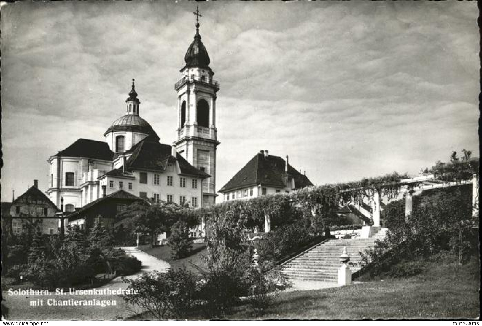 11068203 Solothurn St Ursenkathedrale Chantieranlagen - Sonstige & Ohne Zuordnung