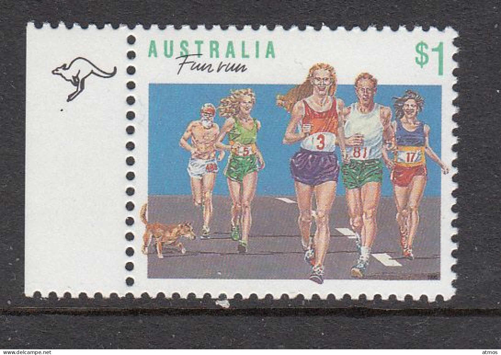 Australia MNH Michel Nr 1186 From 1990 Reprint 1 Roo - Mint Stamps