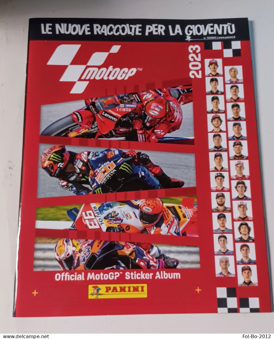 Motogp 2023 Album Vuoto Panini - Edition Italienne