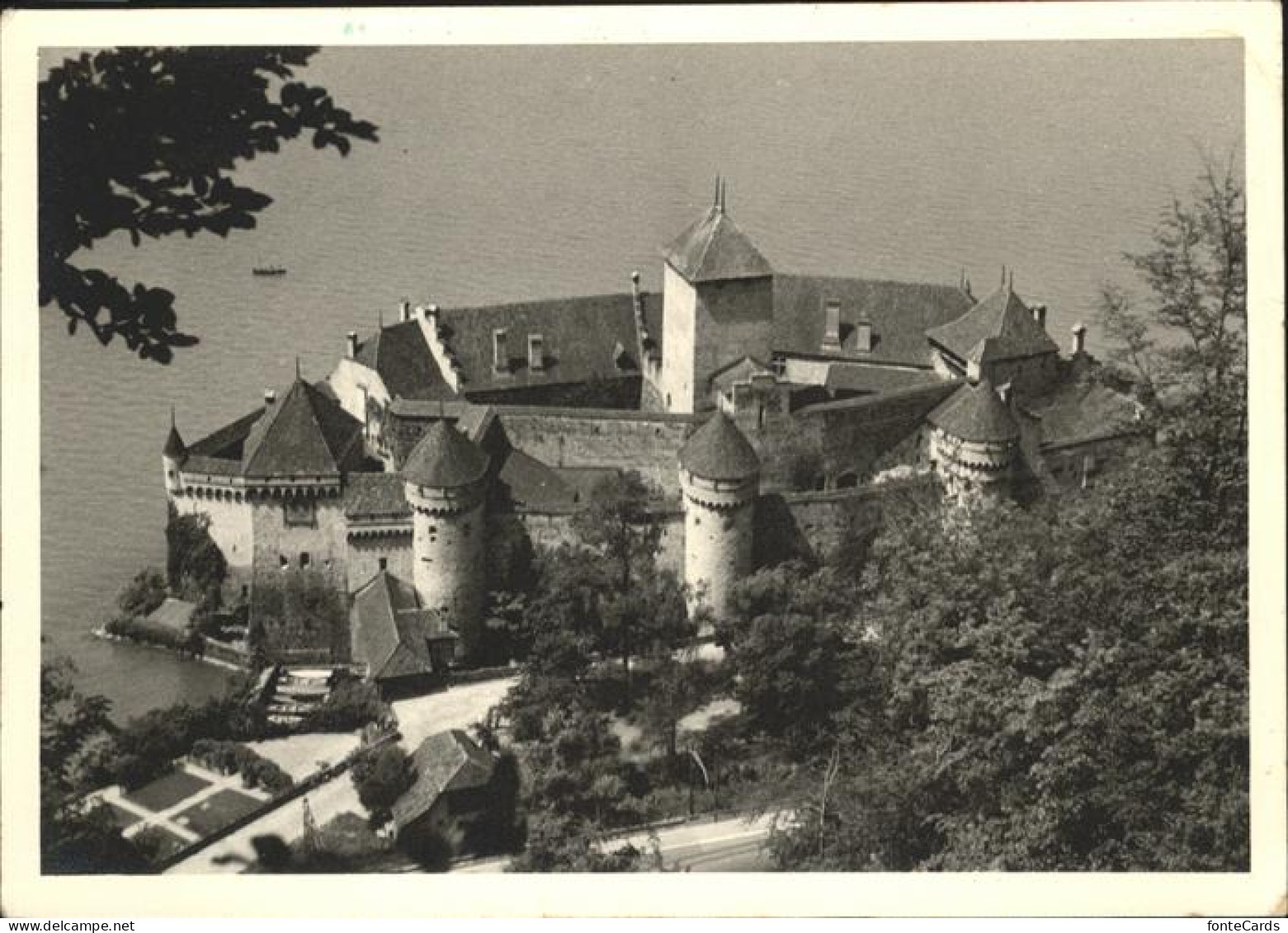 11066917 Montreux_VD Schloss Chillon Genfer See - Autres & Non Classés
