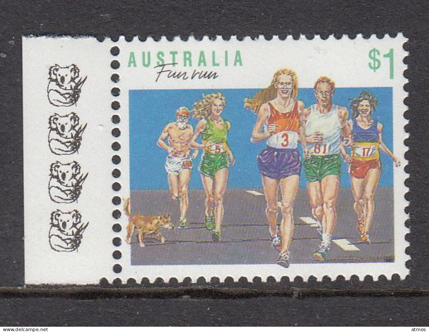 Australia MNH Michel Nr 1186 From 1990 Reprint 4 Koala - Mint Stamps
