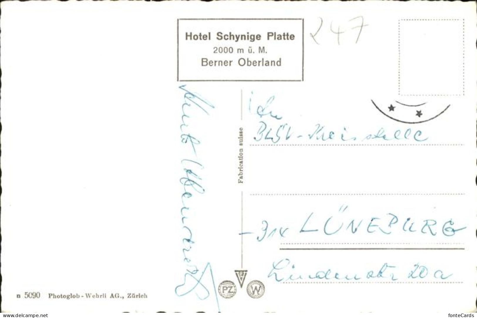 11066729 Interlaken_BE Harderkulm Berner Oberland - Autres & Non Classés
