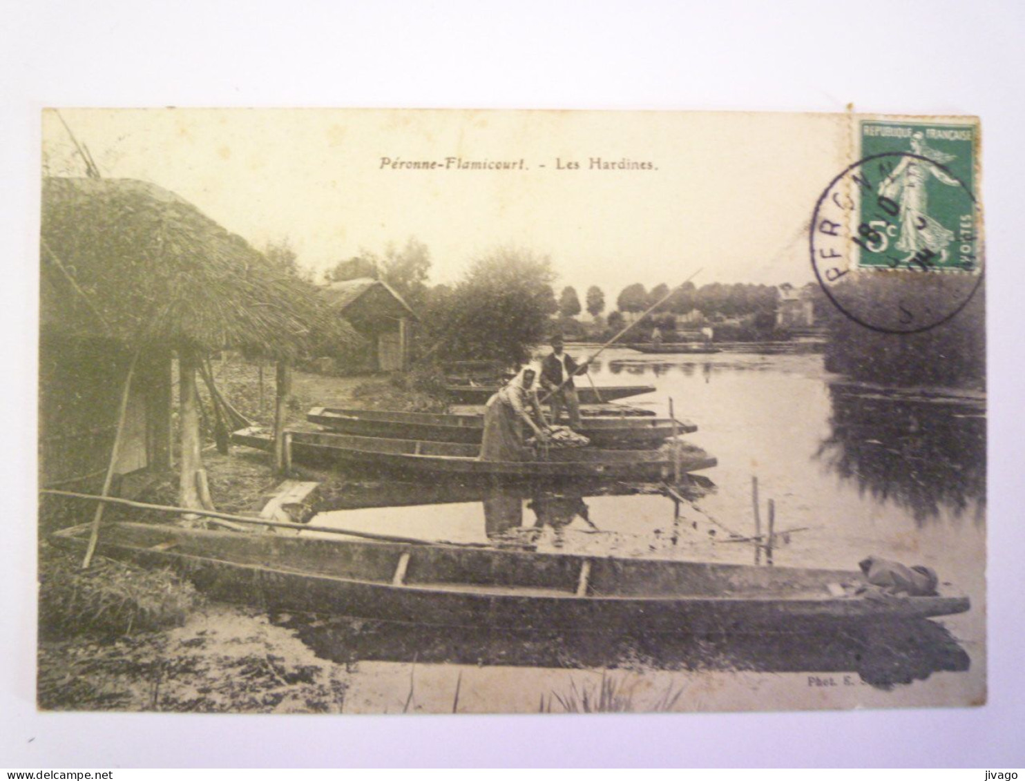 2024 - 1844  PERONNE-FLAMICOURT  (Somme)  :  Les HARDINES   XXX - Peronne