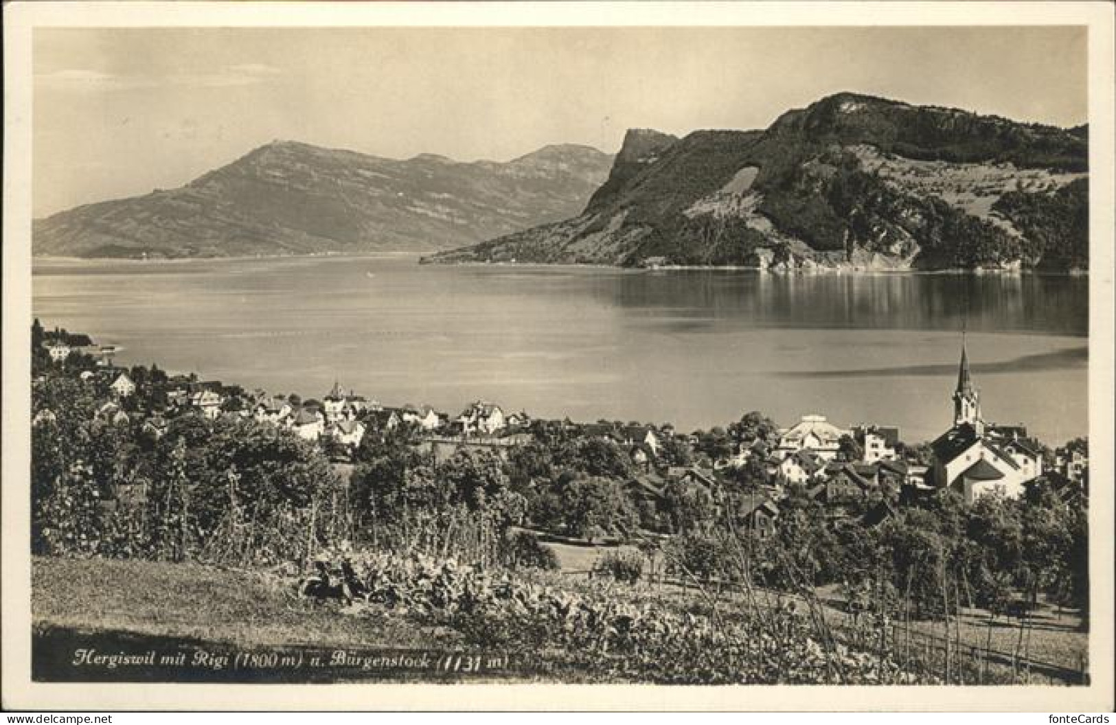 11066262 Hergiswil_NW Rigi Buergenstock - Autres & Non Classés