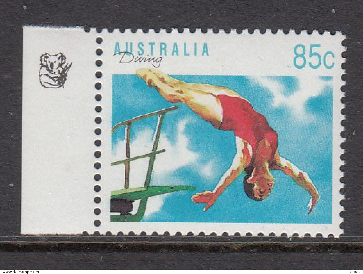 Australia MNH Michel Nr 1263 From 1991 Reprint 1 Koala - Ungebraucht