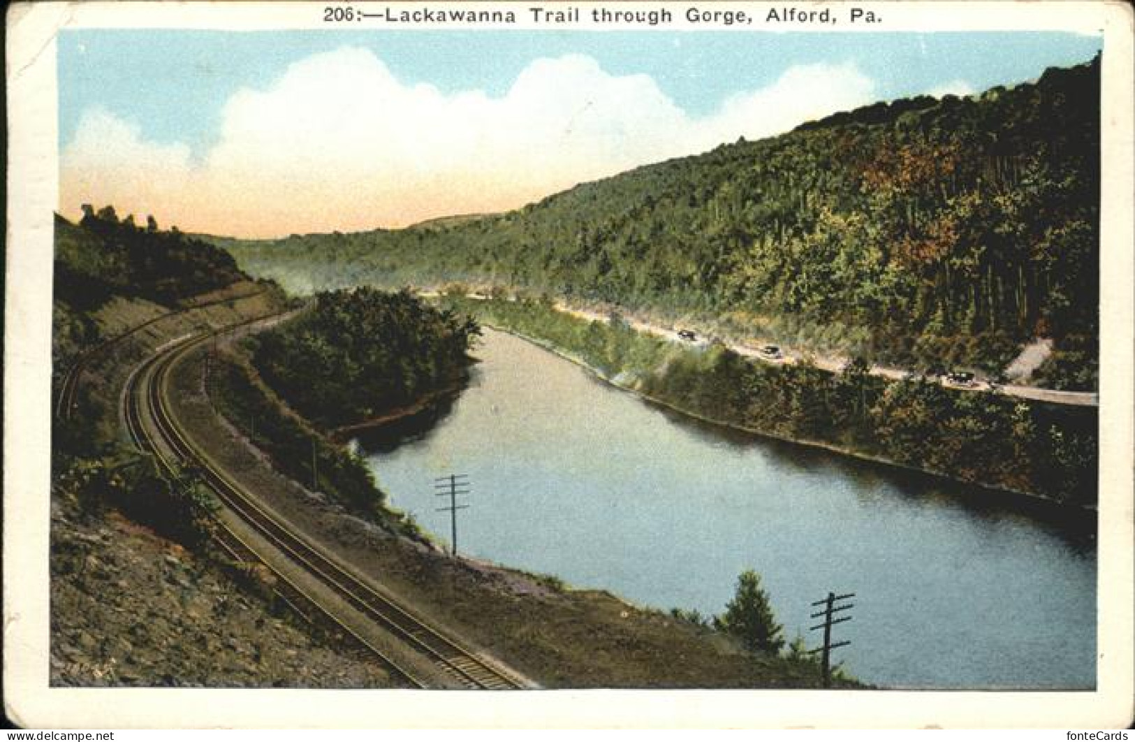 11066260 Scranton Pennsylvania Lackawanna Trail Gorge Alford Scranton Pennsylvan - Sonstige & Ohne Zuordnung