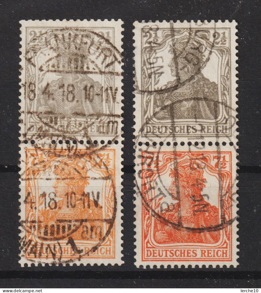 S 11 A+b MiNr. 98, 99 Gestempelt (0728) - Used Stamps