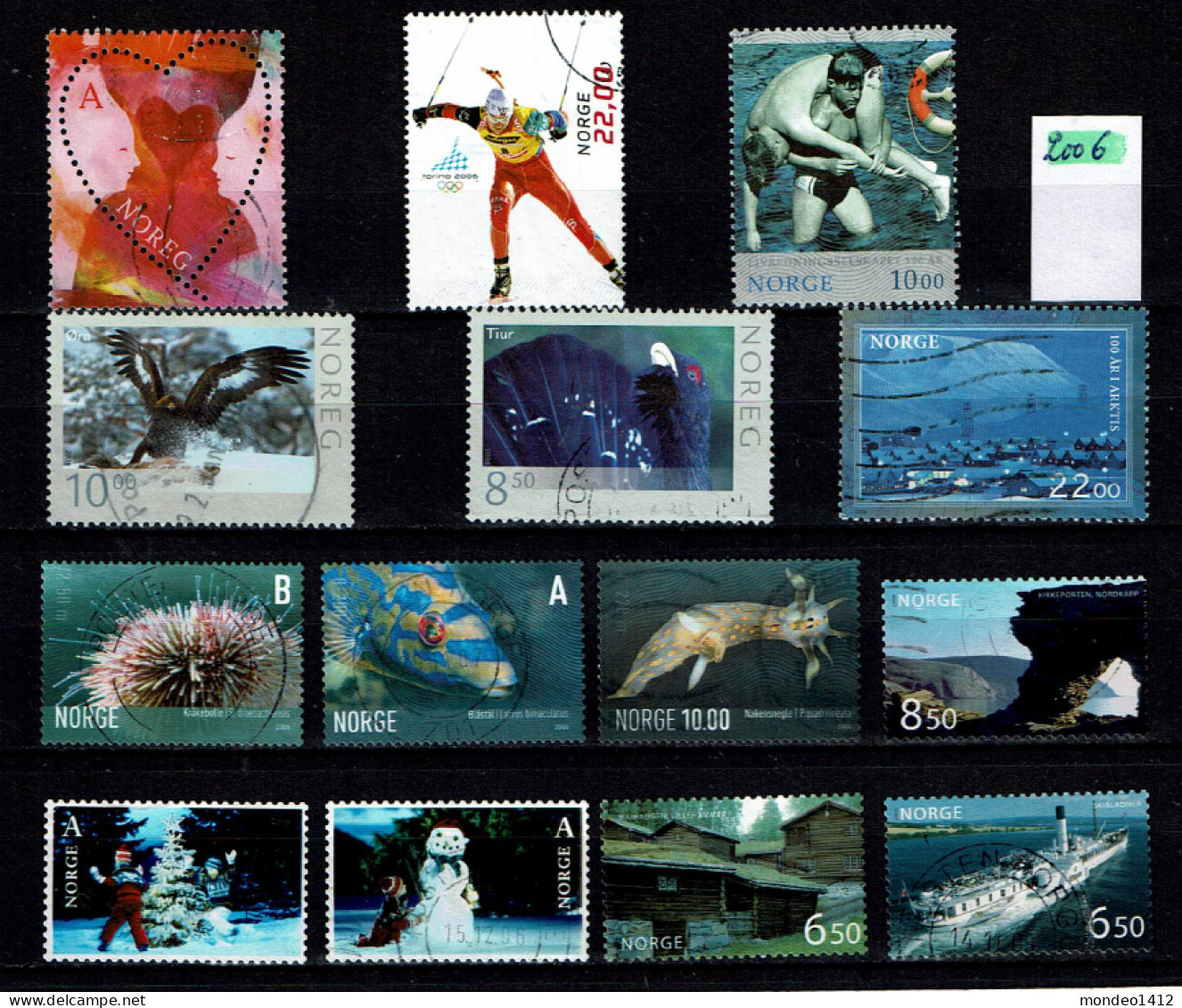 Norway 2006 - Lot Diff. Used, Versch. Gestempelt - Used Stamps