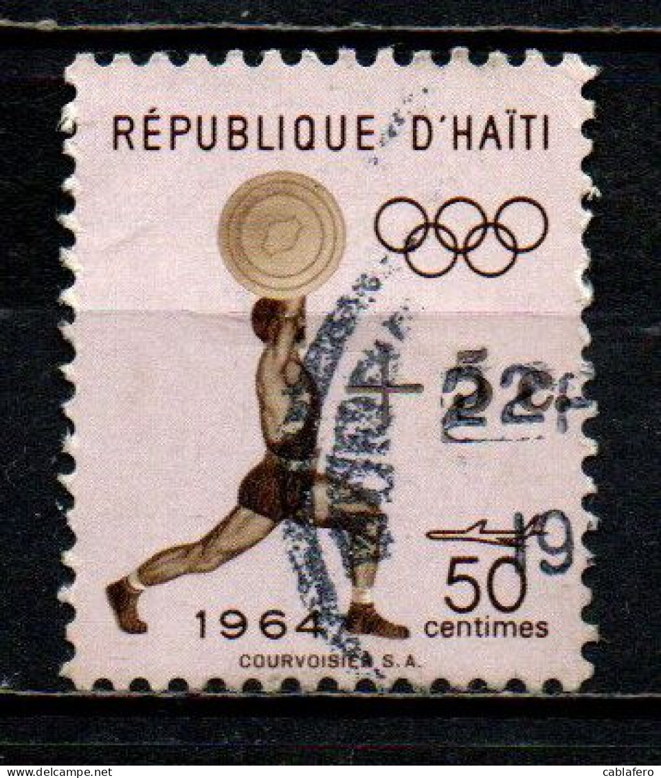 HAITI - 1964 - OLIMPIADI DI TOKIO - USATO - Haïti