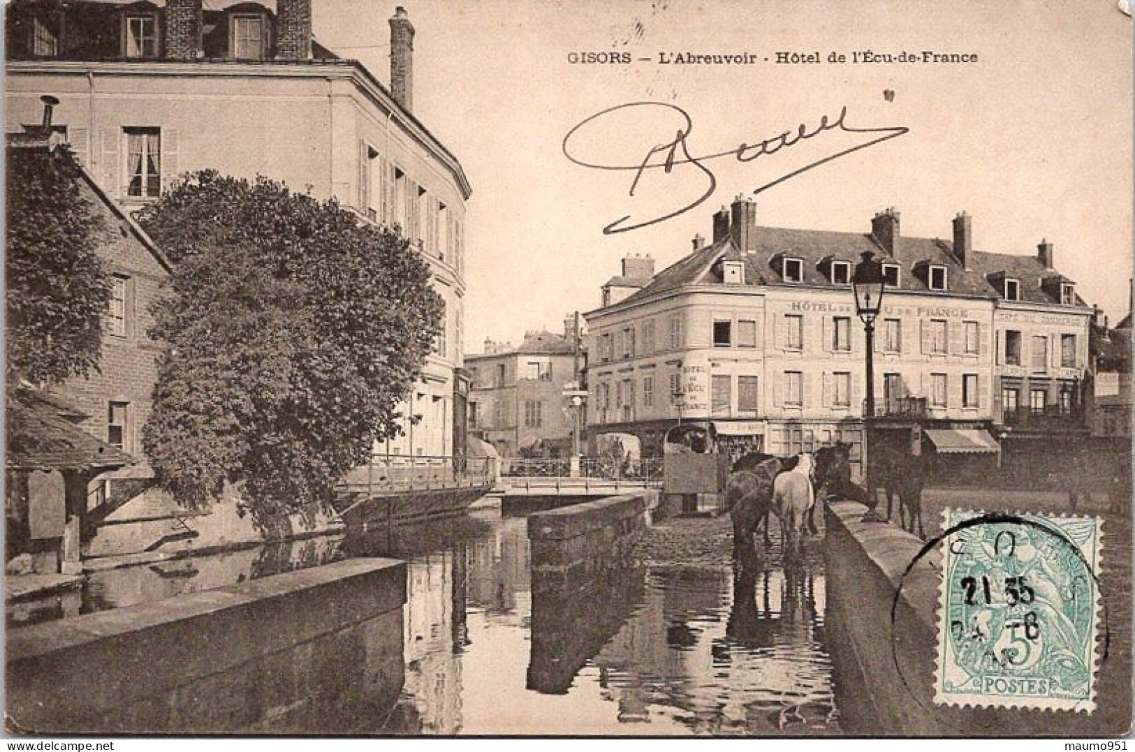 27 GISORS - Hôtel De L'Ecu De France - Gisors