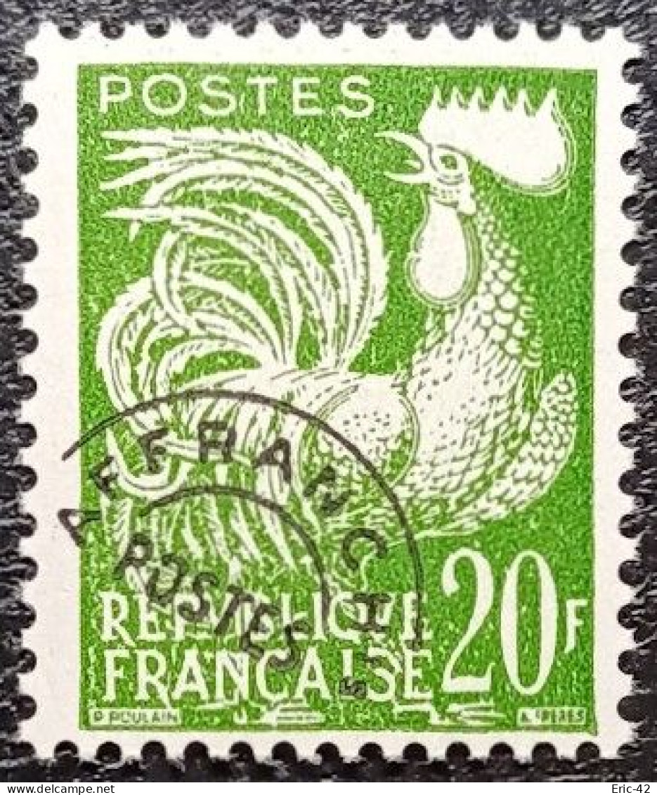 FRANCE Y&T PREO N°113**. Type Coq Gaulois. Neuf** MNH - 1953-1960