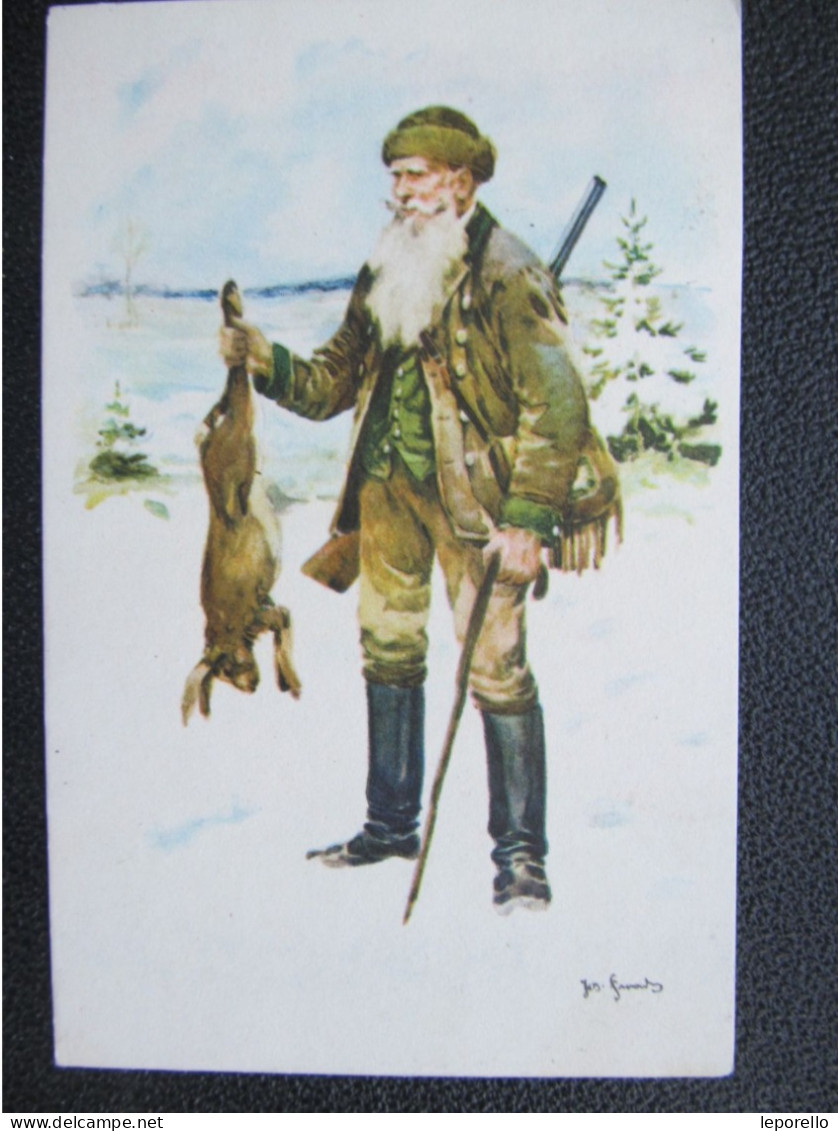 AK JAGD Hunting Ca. 1920// P7040 - Hunting