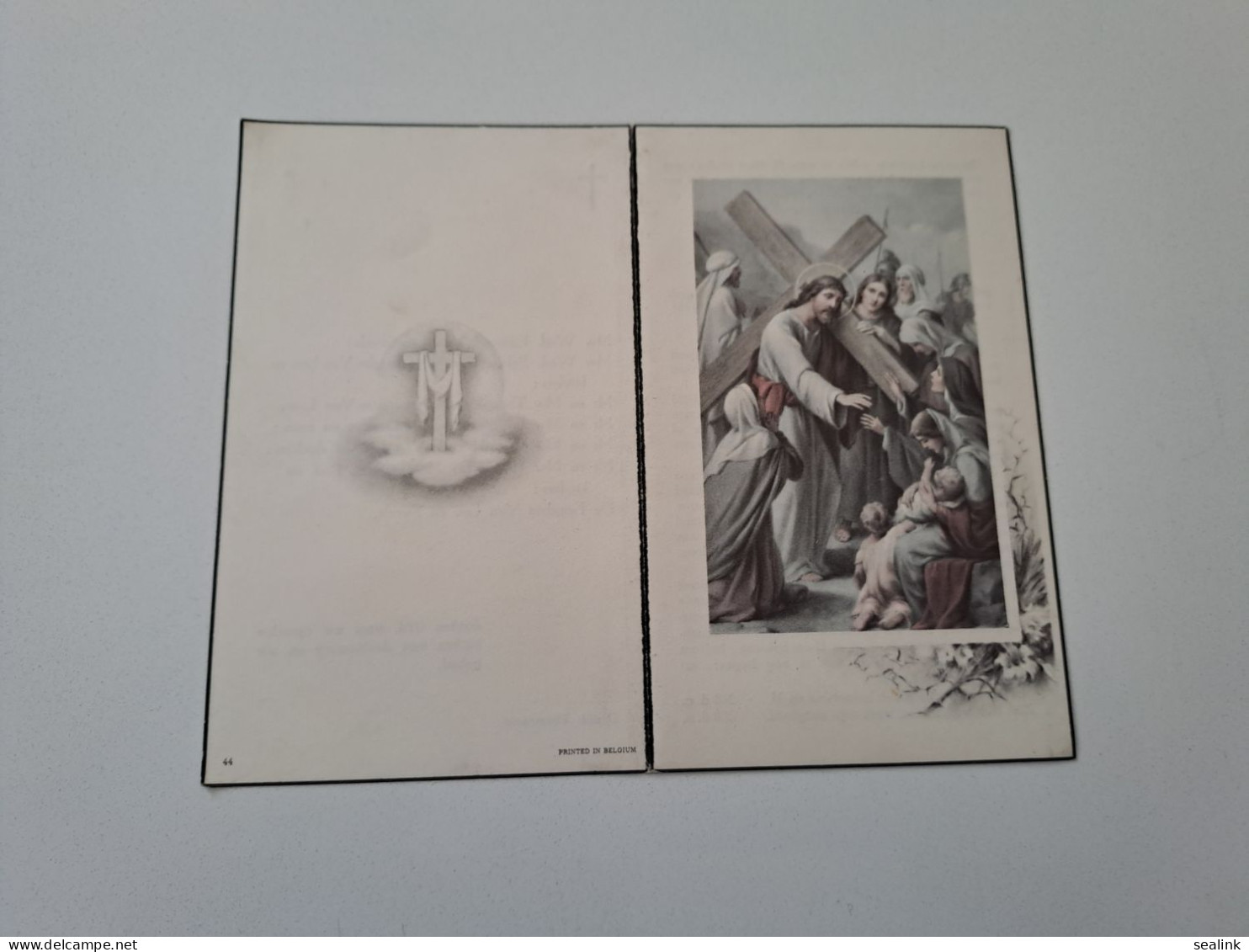 Edmond Van Loo (Oostkamp 1871 - Zeebrugge 1951);Savels - Images Religieuses