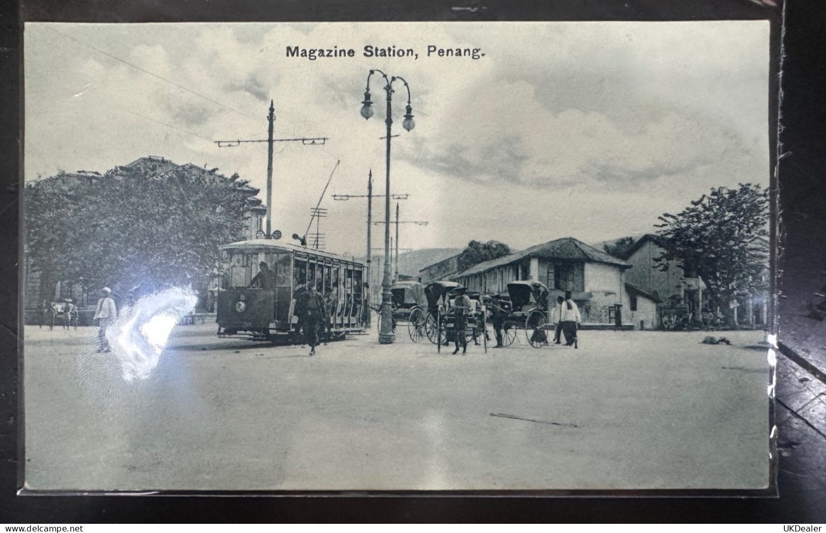 Malaya Penang Magazine Road Tram Car Unused - Malasia