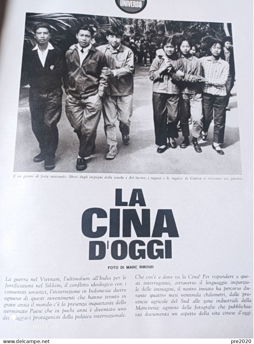 EPOCA 1965 LA CINA BOBBY SOLO PIETRO MASCAGNI WILLIAM BLAKE - Sonstige & Ohne Zuordnung