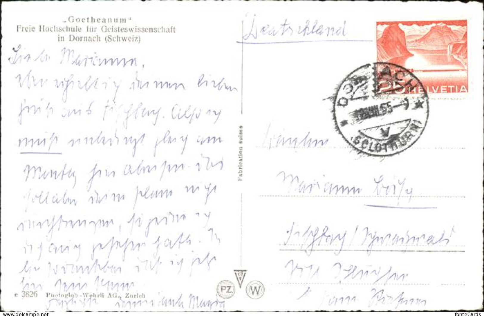 11064143 Dornach_SO Goetheanum - Otros & Sin Clasificación