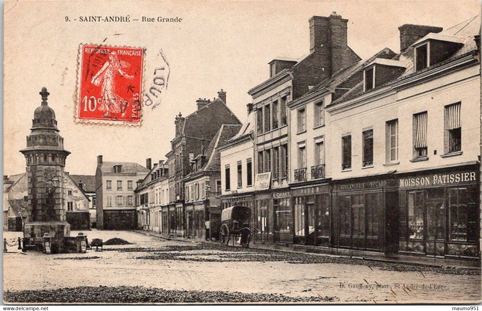 27 SAINT ANDRE  DE L'EURE -  Rue Grande - Other & Unclassified