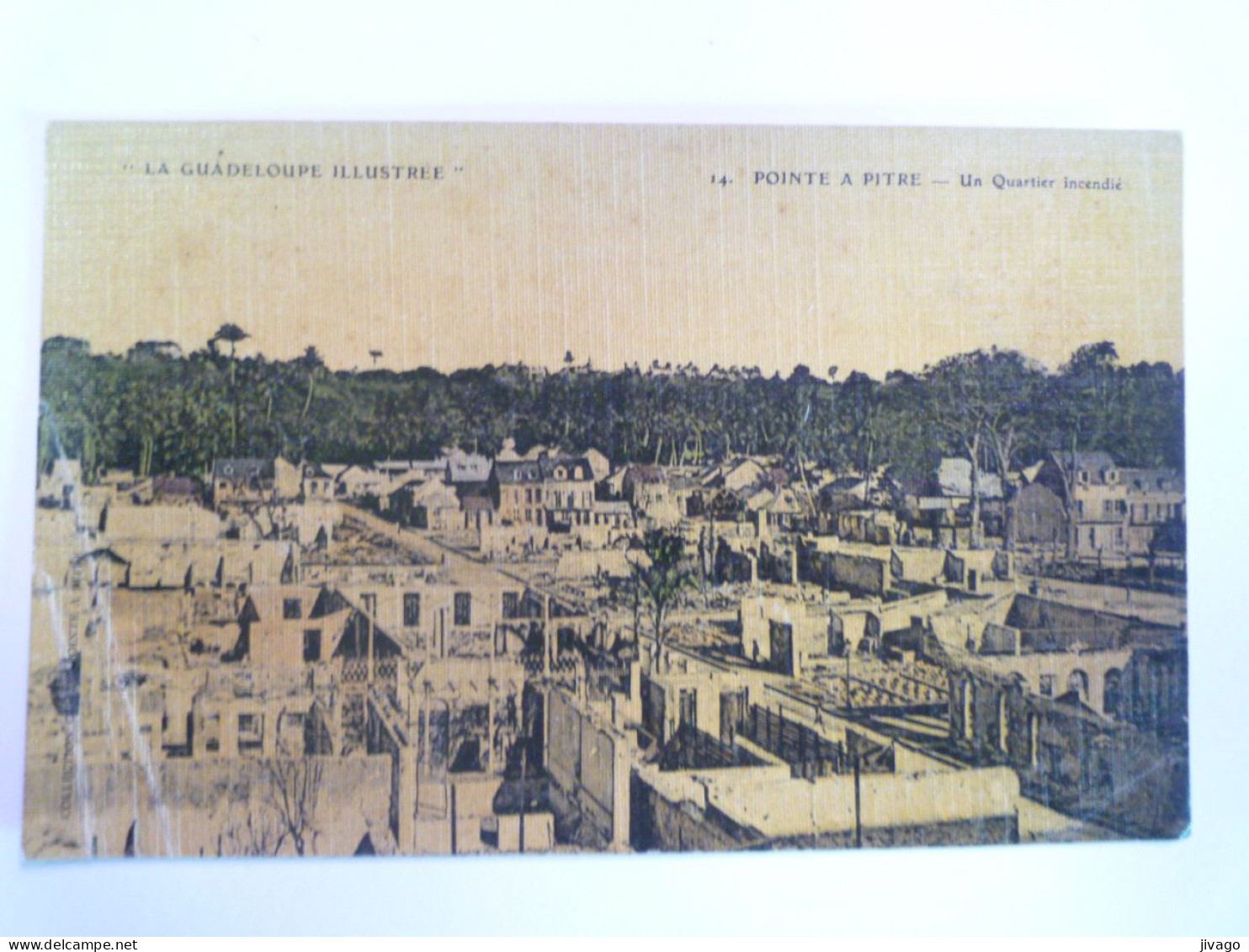 2024 - 1846  GUADELOUPE  -  POINTE-A-PITRE  :  Un Quartier Incendié   XXX - Pointe A Pitre