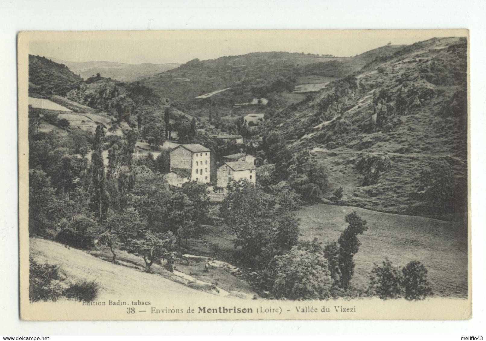 42/ CPA - Environs De Montbrison - Vallée Du Vizezi - Montbrison