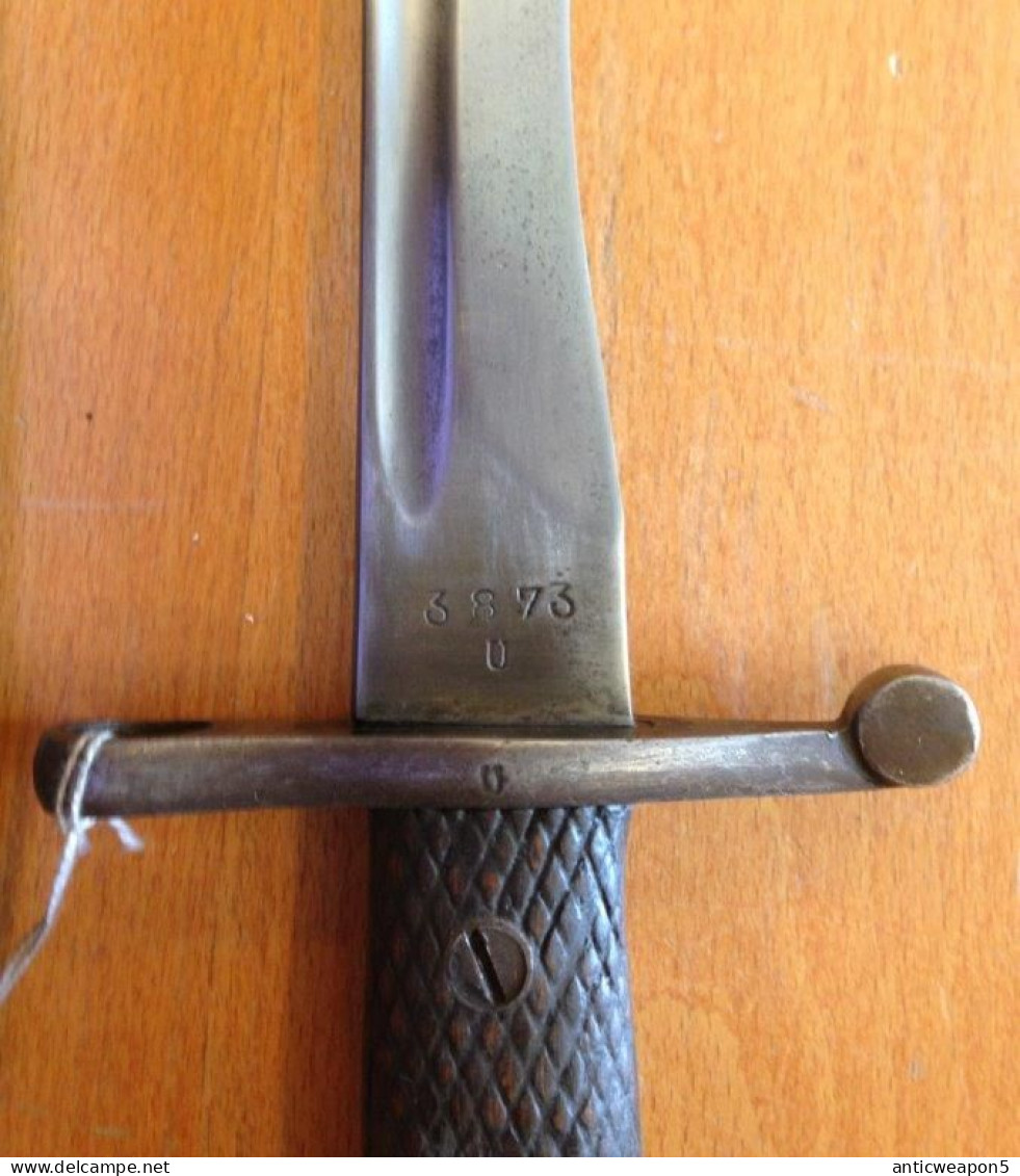 Baïonnette Pour Le Fusil Mauser Espagne. M1943. (65) - Knives/Swords