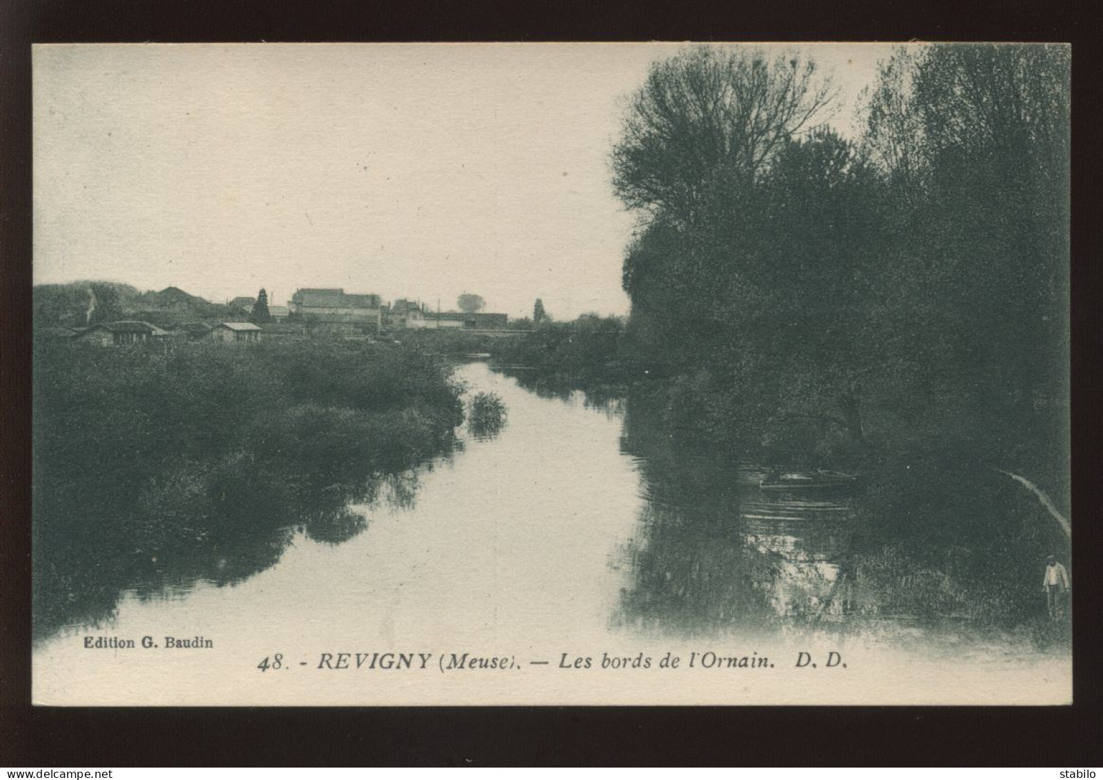 55 - REVIGNY-SUR-ORNAIN - LES BORDS DE L'ORNAIN - EDITION G. BAUDIN - Revigny Sur Ornain