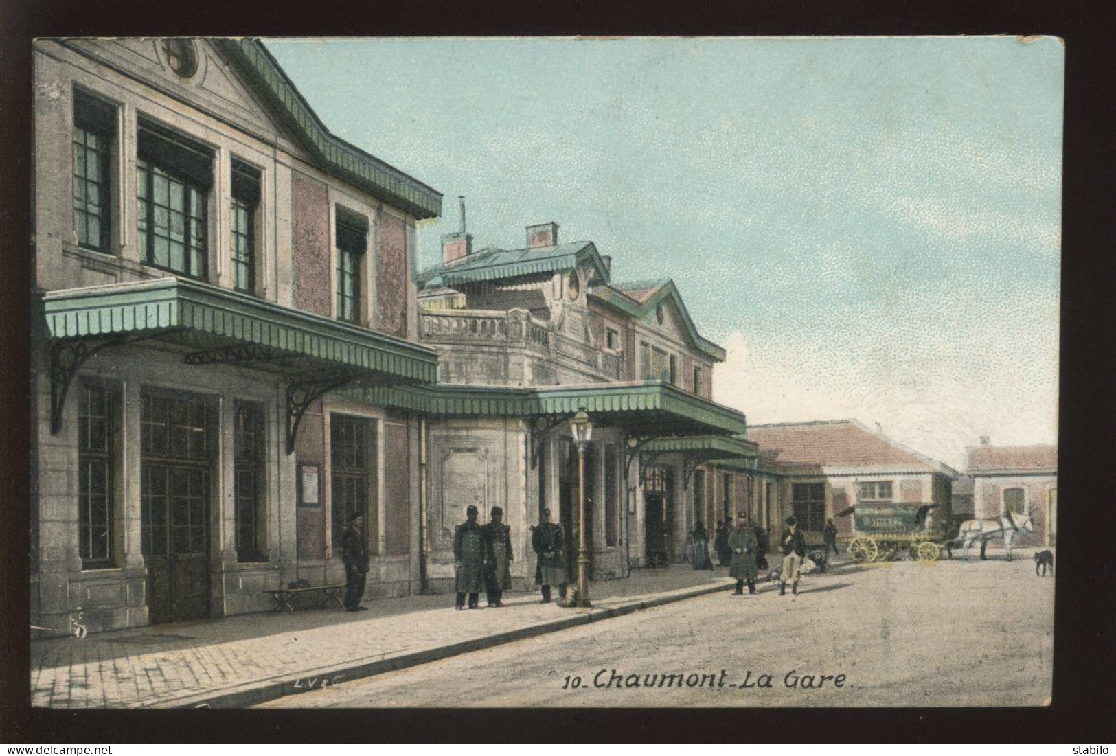 52 - CHAUMONT - LA GARE DE CHEMIN DE FER -  AQUA-PHOTO - Chaumont