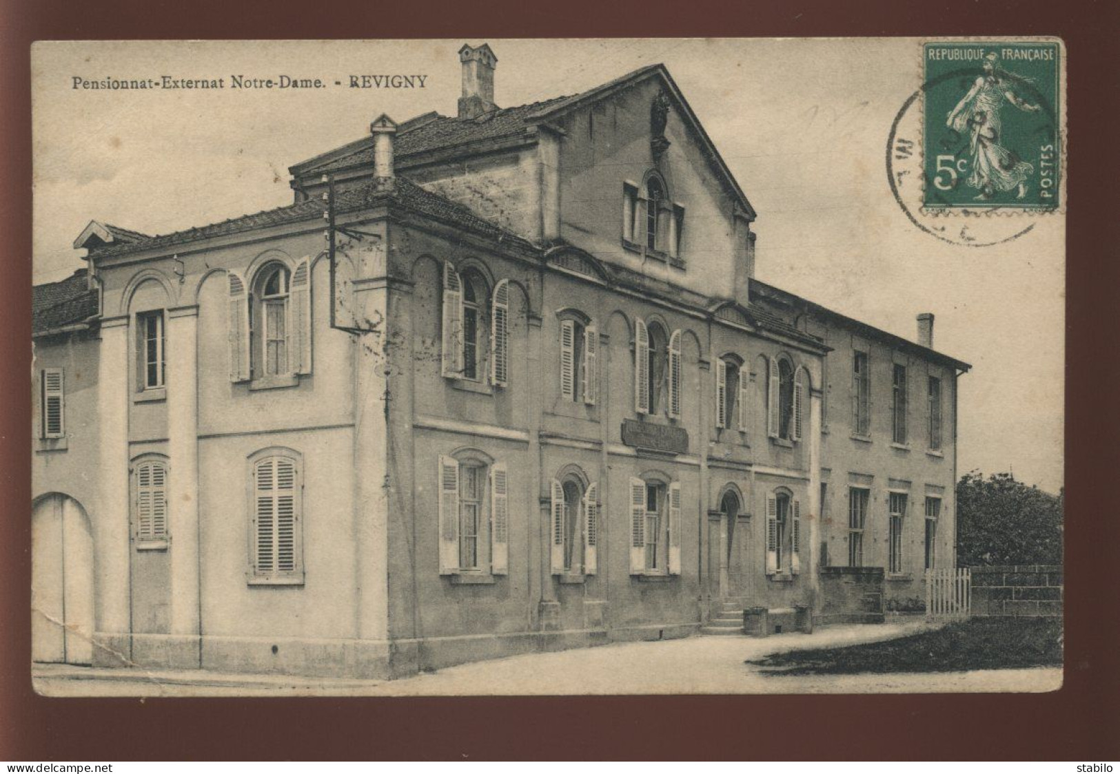 55 - REVIGNY-SUR-ORNAIN - PENSIONNAT-EXTERNAT NOTRE-DAME - Revigny Sur Ornain