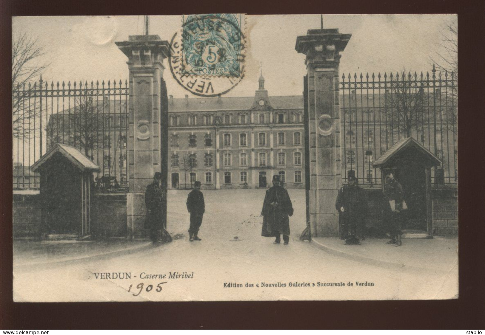 55 - VERDUN - CASERNE MIRIBEL - EDITION DES NOUVELLES GALERIES - Verdun