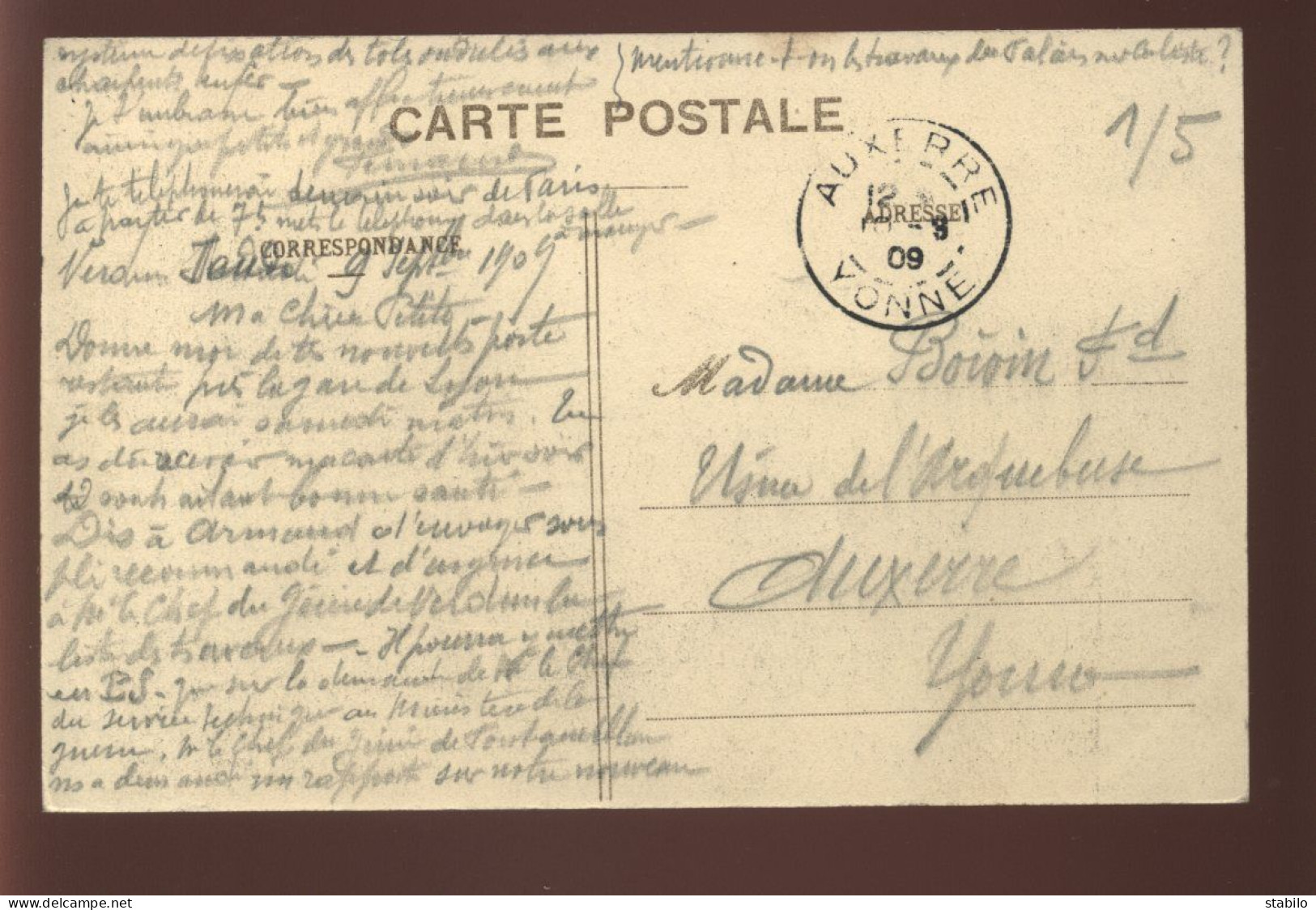 55 - VERDUN - LE CANAL AU CLAIR DE LUNE - BARQUE ET PENICHE - EDITEUR MARTIN-COLARDELLE - Verdun